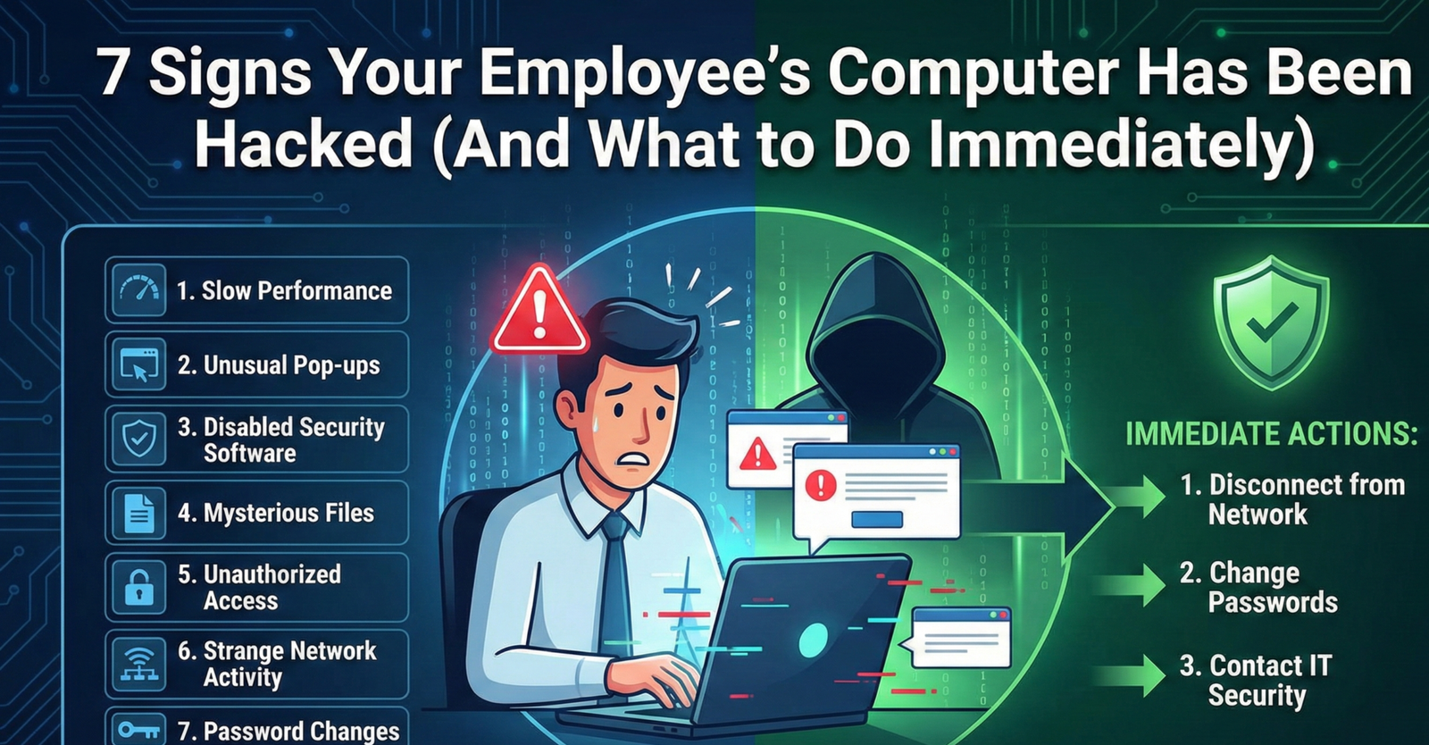 Hacked Computer Warning